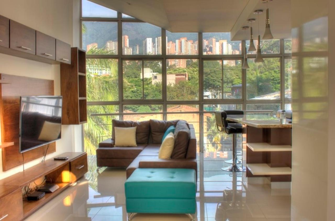 Apartamento Lleras Ac Hot Tub Medellin Exterior photo